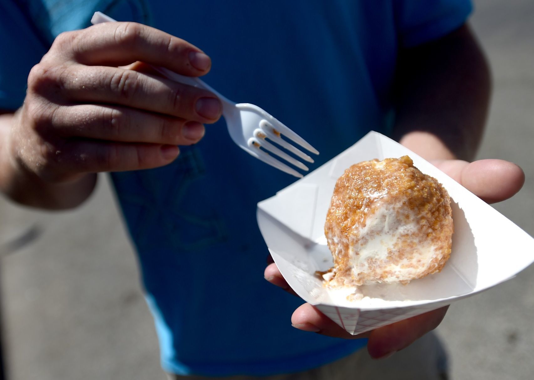 Fried ice cream, 2015